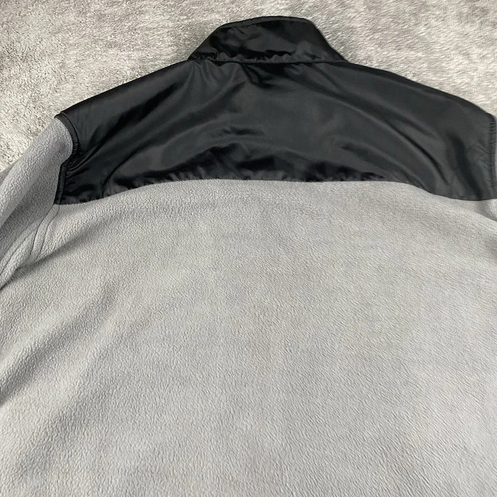 Beverly Hills Polo Club‎ Jacket Mens XXL Gray Black Fleece Zip Front